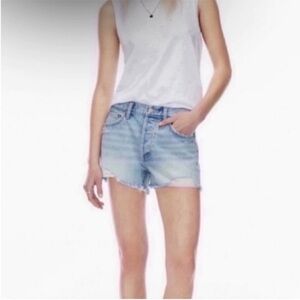 Aritzia Denim Forum The Ex Boyfriend Denim Shorts
